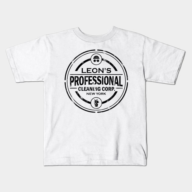 Leon's Professional Cleaning Corp. ✅ Kids T-Shirt by Sachpica